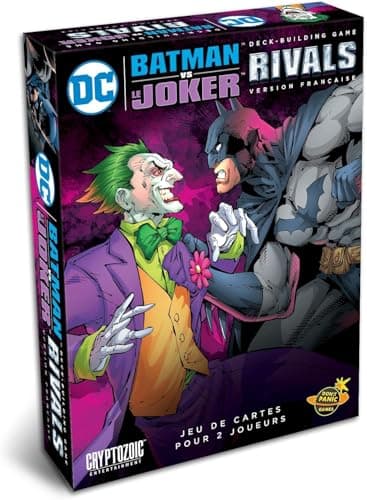 Image of Don't Panic Games | DC Comics Deck-Building Game: Rivals Batman VS Joker (Extension) | Board Game | Ages 14+ | 2 Players | 45 Minutes