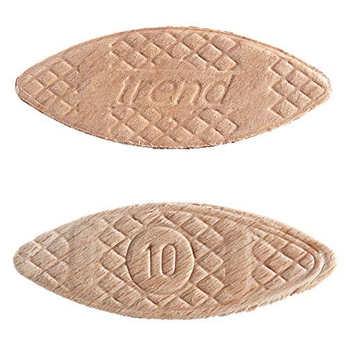 Image of Trend 100pcs Beechwood Joining Biscuits (No. 10) for Woodworking, Joinery, and Furniture Framing, BSC/10/100, Tan