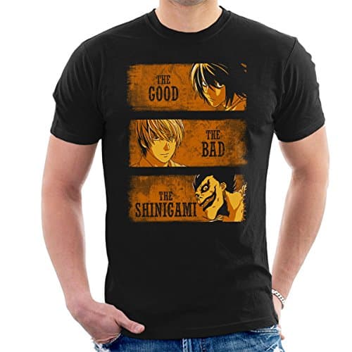 Image of Death Note The Good The Bad And The Shinigami Men's T-Shirt