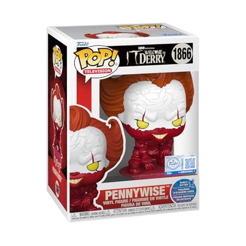 Image of Funko POP! Television: IT - Welcome to Derry - Pennywise - Amazon Exclusive - Collectable Vinyl Figure - Gift Idea - Official Merchandise - Toys For Kids & Adults - Model Figure for Collectors