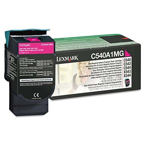 Image of Lexmark Program Toner Cartridge for C540n, C543dn, C544dn, C544dtn, C544dw, C544n 1000 Pages - Magenta