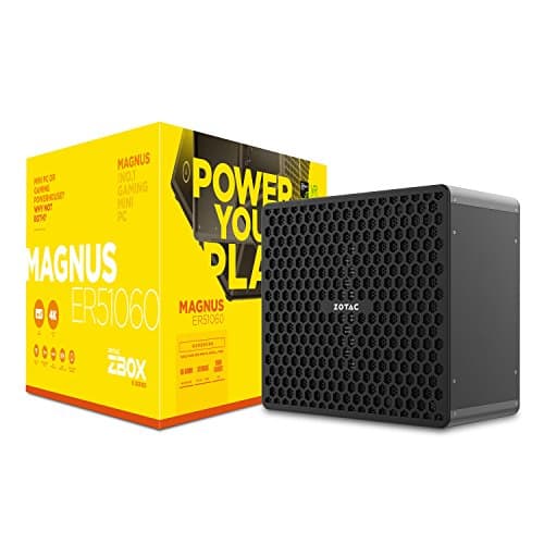 Image of Zotac All-in-One Desktop PC - (Black) (Intel AMD Ryzen 5 1400 3.2 GHz, 8 GB RAM, 1 TB HDD, NVIDIA GeForce GTX 1060 3GB GDDR5 192-Bit Graphics Card, Windows 10)