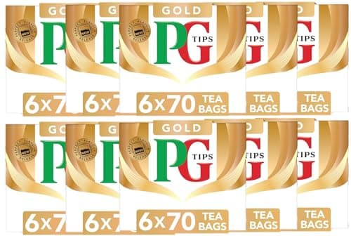 Image of PG Tips Gold Tea Bags 70 Tea Bags (10 Pack)