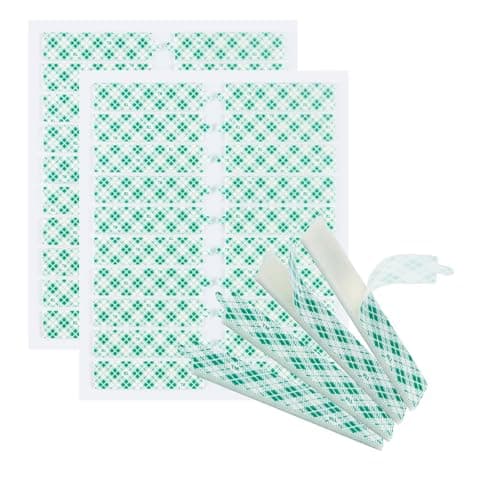 Image of 3M Double Sided Foam Tape Self-Adhesive Mounting Tape 40Pcs 4026 5cm x 1.27cm x 0.15cm Thick White Double Coated Urethane Sticky Rectangular Pads for Walls Car Home Office DIY Card