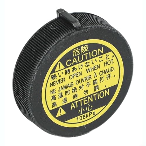 Image of HanOaki For Toyota Radiator Cap Black Plastic Radiator Expansion Tank Cap Reference Part Number 16401 53010,16401 75120,16475 28120,16475 51010