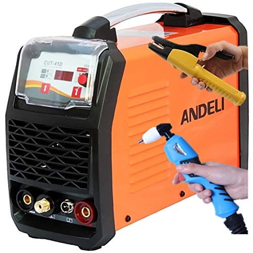 Image of 45amp Air Plasma Cutter Cutting Machine & 250amp Stick/Arc/MMA 2 in 1 Inverter Welder + Accessories
