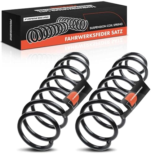 Image of Frankberg 2x Coil Spring Rear axle Compatible with M.E.G.A.N.E III Hatchback B3 BZ0/1 1.4L-1.9L 2008-Today Replace# 550200060R