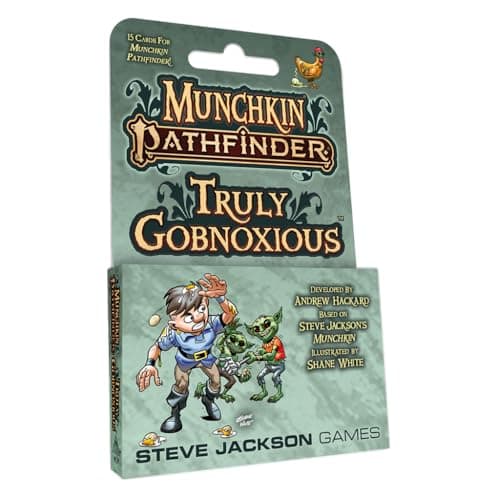 Image of Steve Jackson Games | Munchkin Pathfinder Truly Gobnoxious | Card Game | English