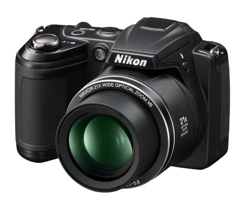 Image of Nikon Coolpix L310 Digital Camera - Black (14.1MP, 21x Optical Zoom) 3 inch LCD (Renewed)