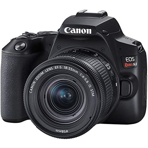Image of Canon EOS 200D MK II Kit [18-55 STM], DSLR Camera, Wi-Fi & NFC Enabled, International version - No Warranty (Black)