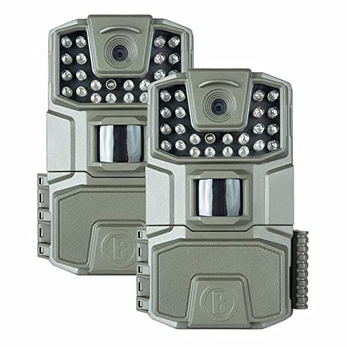 Image of Bushnell - Spot-On 2-Pack - Trail Camera - High output IR LED's for better night range - 0.7 sec trigger speed - 18 MP - 1086p - Wildlife - Low Glow - Grey - 66062BF