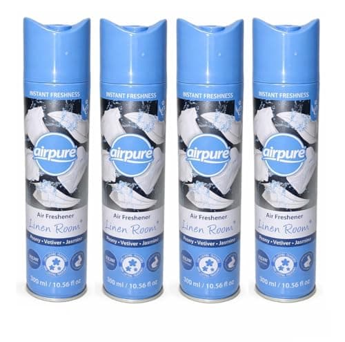 Image of Airpure Luxury Air Freshener Bundle (4 x 300ml) (Linen Room)