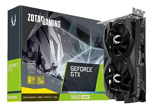 Image of ZOTAC Gaming GeForce GTX 1660 Super 6GB GDDR6 192-bit Gaming Graphics Card, Super Compact, Zt-T16620F-10L