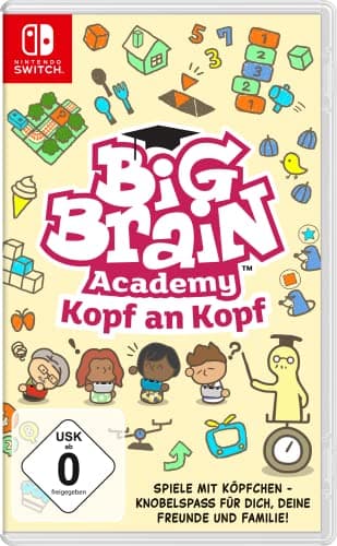 Image of Nintendo Big Brain Academy: Brain vs. Brain Standard Allemand, Anglais Nintendo Switch