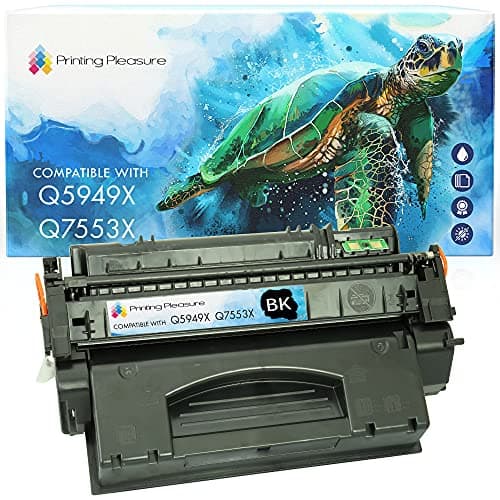 Image of Printing Pleasure Compatible Q5949X 49X Toner Cartridge for HP Laserjet 1160 1320 1320N 1320NW 1320TN 3390 3390AIO 3392AIO - Black, High Yield