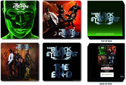Image of The Black Eyed Peas Coaster Set: Mixed Designs