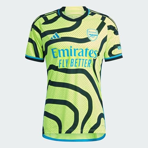 Image of Adidas, Arsenal Away, Short Sleeve Football Jersey, Team Solar Yellow 2/Black, XL, Man