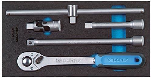 Image of GEDORE 1500 CT1-1993 T Accessory for Socket Spanner Inserts 1/2 Inch in Check Tool Module, Pack of 1