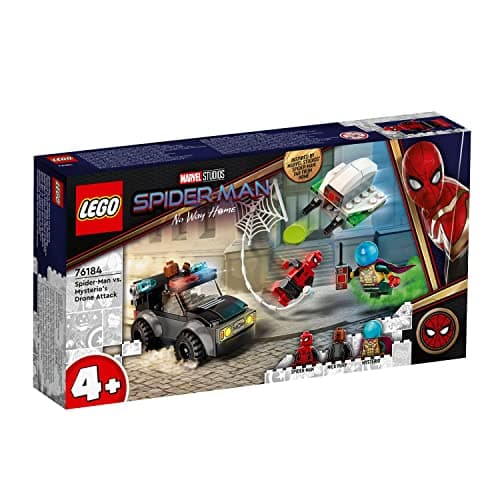 Image of LEGO Marvel 76184 Spider Man vs. Mysterio's Drone Attack
