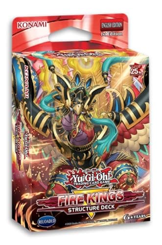 Image of YU-GI-OH CCG: STRUCTURE DECK: REVAMPED FIRE KINGS