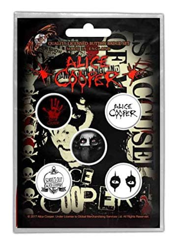 Image of Button Pack - Alice Cooper Eyes
