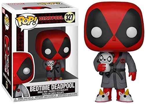 Image of Funko POP! Marvel: Deadpool Playtime - Deadpool In Robe - Collectable Vinyl Figure - Gift Idea - Official Merchandise - Toys for Kids & Adults - Comic Books Fans - Model Figure for Collectors