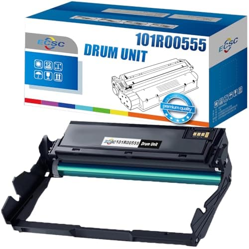 Image of ECSC Drum Unit 101R00555 For Printer, Compatible With Xerox Phaser 3330 3330DNi WorkCentre 3335 3335DNi 3345 3345DNi 3345VDNi (Black, 1-Pack)