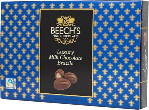 Image of Beech's Milk Chocolate Brazils, 145g - Premium Chocolate-Covered Brazil Nuts