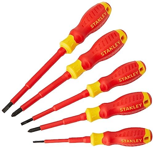 Image of Stanley Mixed VDE Screwdriver Set 5 Piece Set