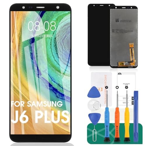 Image of For Samsung Galaxy J6 Plus J610 / J4 Core J410 / J4 Plus J415 2018 Screen Replacement LCD Display Touch Sensor Digitizer Repair Kits (Black,Without Frame)