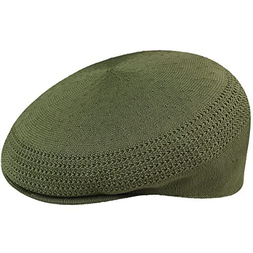 Image of Kangol Tropic 504 Ventair Flat Cap hat Men´s (L (58-59 cm) - Olive)
