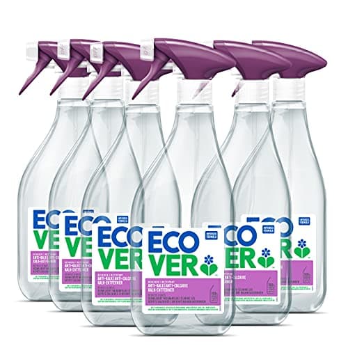 Image of Ecover Limescale Cleaner, Effectively Removes Limescale Deposits in the Household and Leaves a Powerful Berry & Basil Scent 6 x 500ml