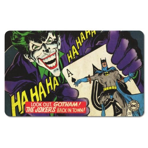 Image of Logoshirt® DC Comics I Batman I The Joker's Back in Town I Breakfast Board I Chopping Board I 23x14cm I Dishwasher Safe & Heat Resistant I Licensed Original Design