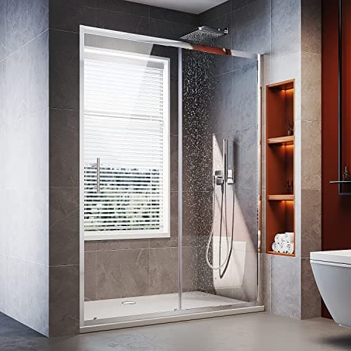 Image of ELEGANT 1200mm Sliding Shower Door Modern Bathroom Shower Enclosure Cubicles