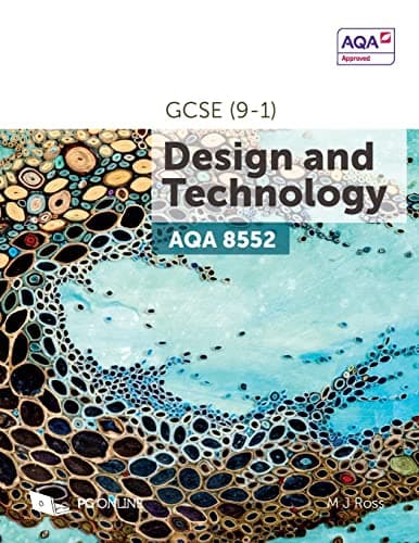 Image of GCSE AQA Design and Technology D&T 8552 Course textbook by PG Online for the 2022 specification (AQA GCSE (9-1) Design and Technology 8552)