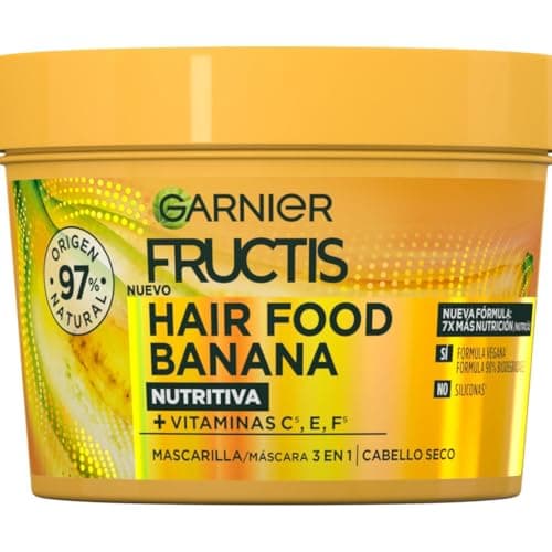 Image of FRUCTIS HAIR FOOD banana mascarilla ultra nutritiva 390 ml