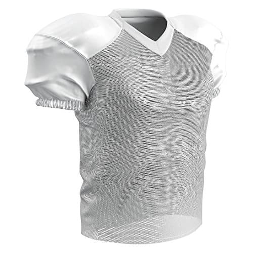 Image of Champro Mens Time Out Polyester Practice Football Jersey, White, 3XL EU