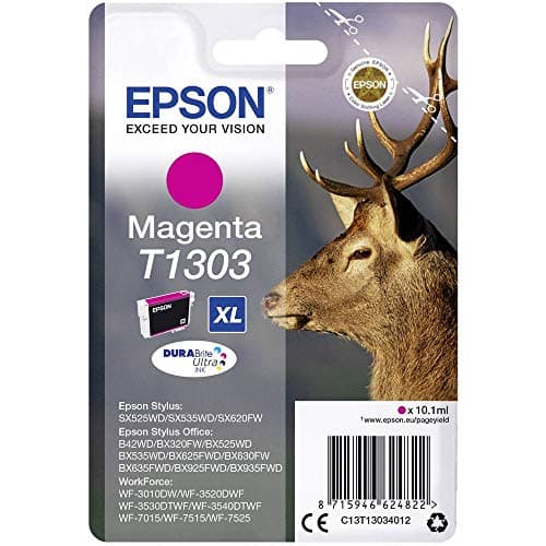 Image of Epson T1303XL Magenta Stag Genuine High Yield DURABrite Ultra Ink Cartridge