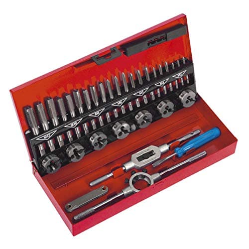 Image of Sealey Ak3015 Tap & Die Set 32Pc Split Dies - Metric