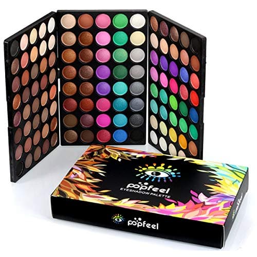 Image of Pure Vie® Professional 120 Colours Eyeshadow Palette Makeup Contouring Kit - Ideal for Professional and Daily Use