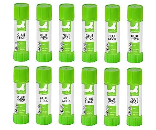 Image of Q-Connect Glue Stick 20g (12 Pack) KF10505Q