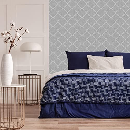 Image of Superfresco Silk Sparkle Silver Wallpaper | Texture | Eco-Friendly