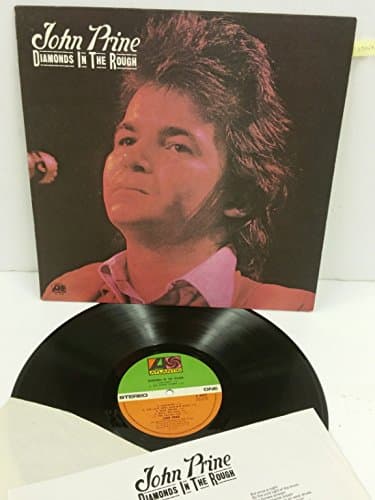 Image of JOHN PRINE diamonds in the rough, lyric insert, K 40427