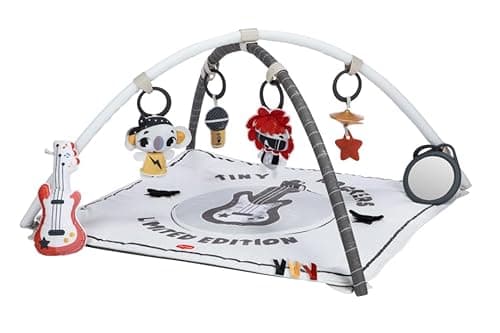 Image of Tiny Love Rock with Me Gymini, 2-in-1 Musical Baby Play Mat, 0+ Months, Baby Play Gym, 20 Activities, Interactive Musical Toy, Adjustable Arches, Tiny Rockers