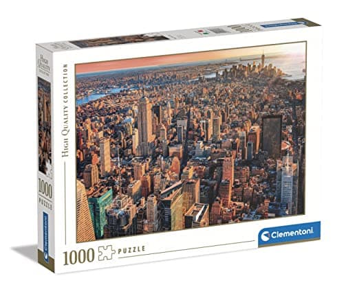 Image of Clementoni - 39646 Collection Puzzle New York City - Jigsaw Puzzle 1000 Pieces, Made In Italy, Jigsaw Puzzle For Adults