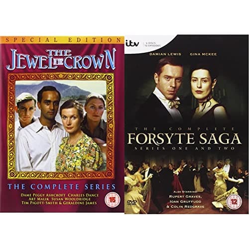 Image of The Jewel In The Crown: The Complete Series [DVD] & The Complete Forsyte Saga: Series 1 and 2 [DVD] [2002]