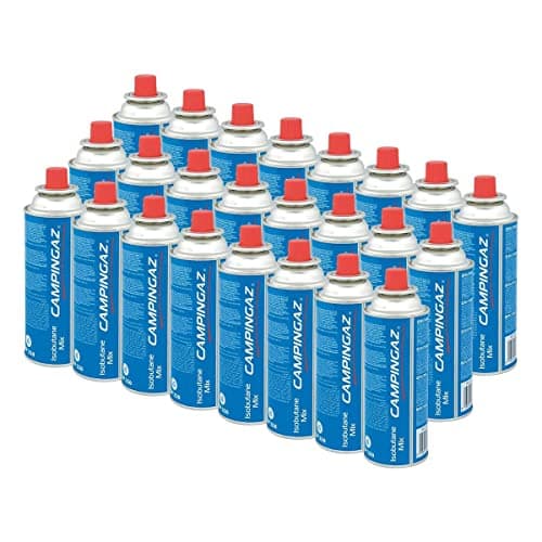 Image of Campingaz 24 pack CP 250 Valve Gas Cartridge, for Camp Bistro and Festivo Camping Stoves, Compact and Resealable Canister