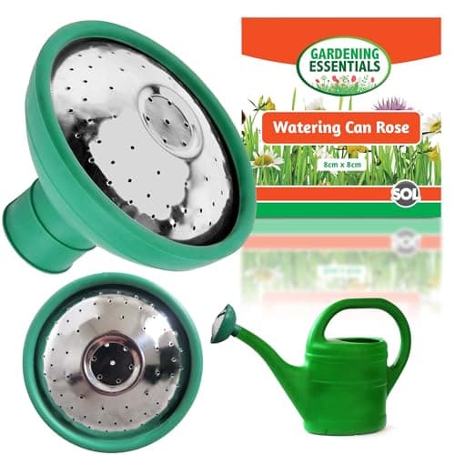 Image of SOL Universal Watering Can Rose Head, Durable Watering Can Outdoor, Easy to Attach & Remove Watering Can Sprinkler Head Fine Spray for Seedling & Gardening, Sprinkler Sprayer For Gentle Plant Care