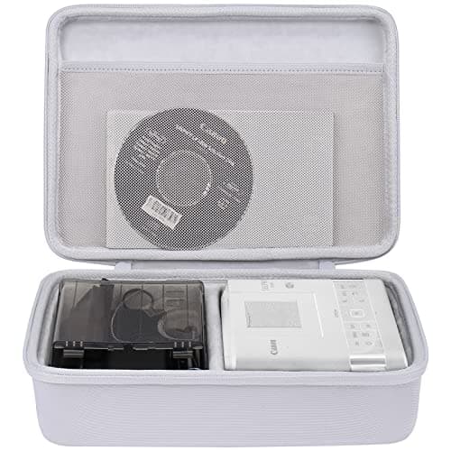 Image of co2CREA Hard Travel Protective Case for Canon SELPHY CP1300 / CP1500 / CP1200 Compact Portable Photo Printer, Case Only