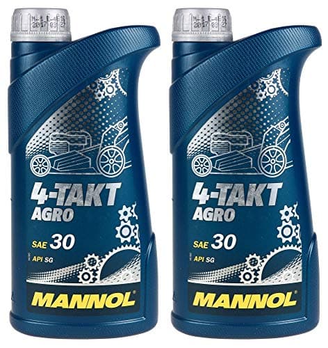 Image of RS Mannol Agro 4T SAE 30 4 stroke Garden Engine Oil API SG JASO MA/MA2, 2 Litres